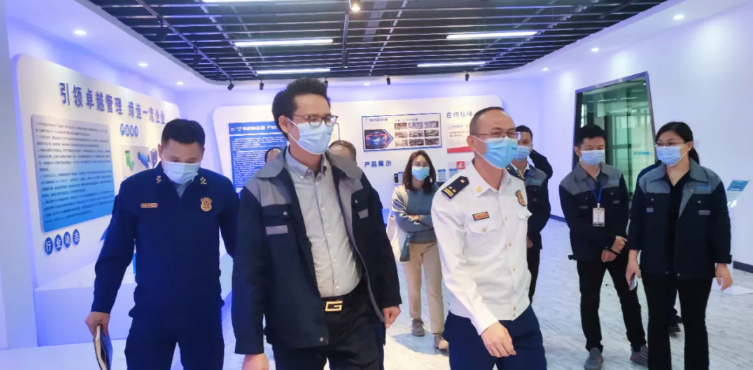 南宁市消防救援支队、住建局消防科等单位领导莅临我司调研指导工作