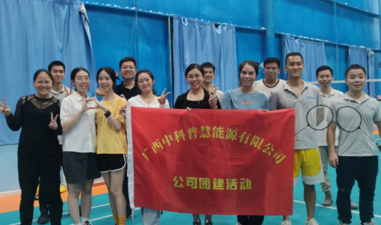 Corporate Culture | Guangxi Zhongke Puhui Energy carries out badminton and table tennis team-building activities for employees